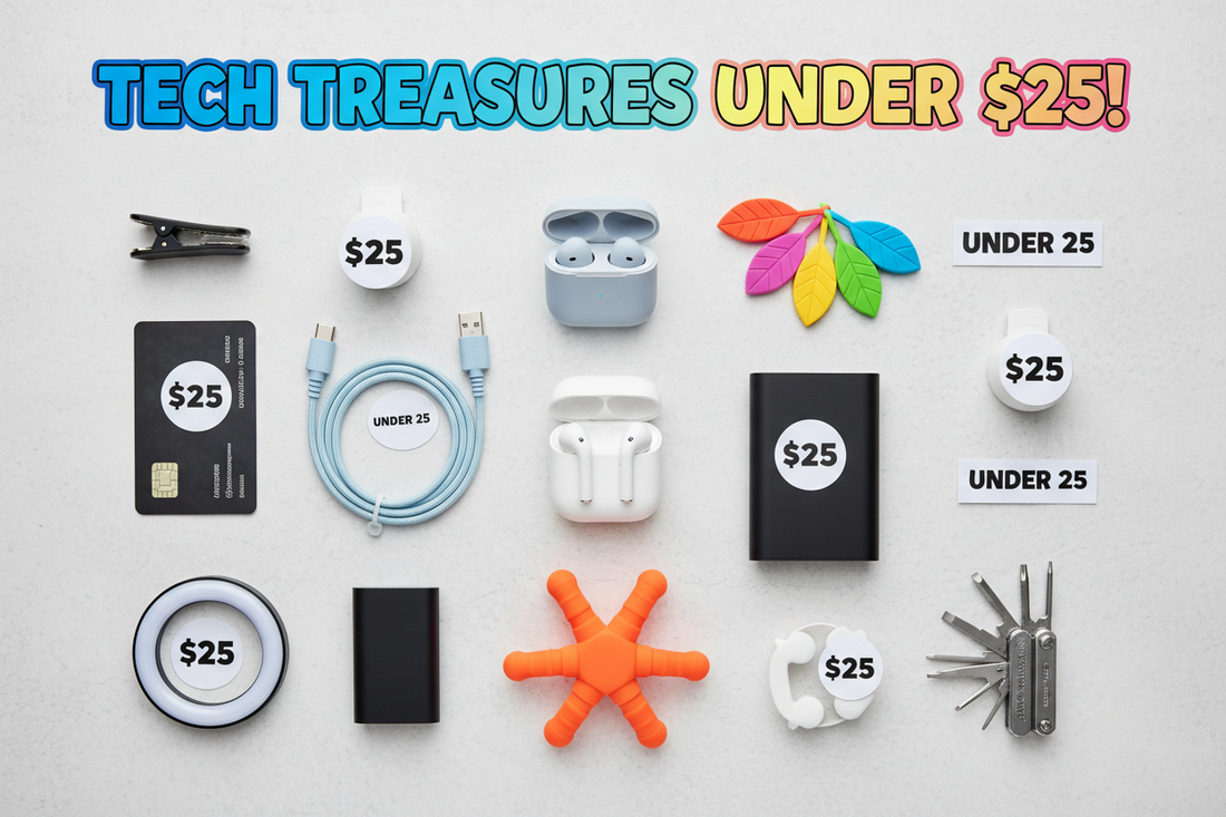 Best Tech Gadgets Under $25 That Actually Work