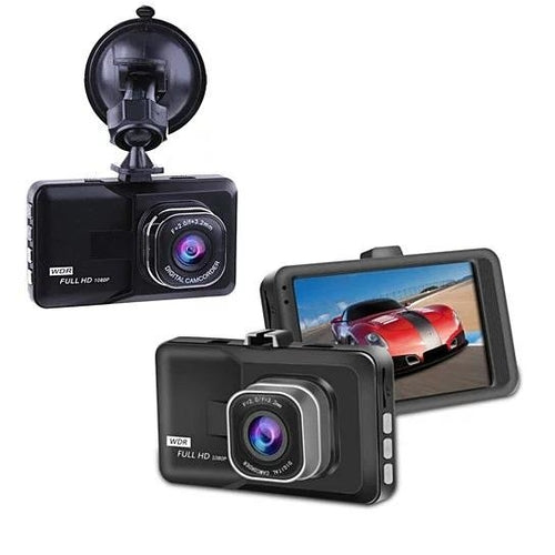 1080P Dash Cam - G-Sensor, Loop Recording, Wide Angle Car Camera