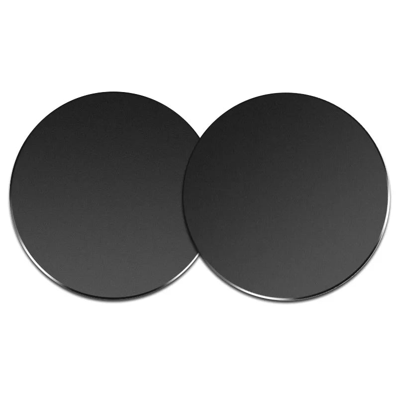 Magnetic Metal Plate for Car Phone Holder - Universal Adhesive Disk for Magnet Mounts