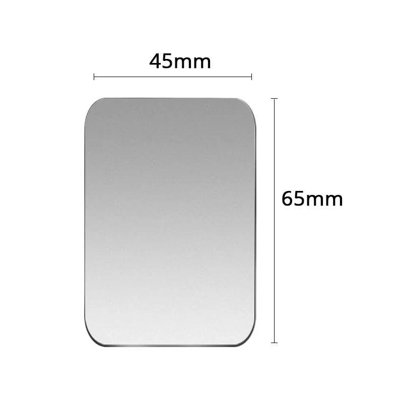 Magnetic Metal Plate for Car Phone Holder - Universal Adhesive Disk for Magnet Mounts