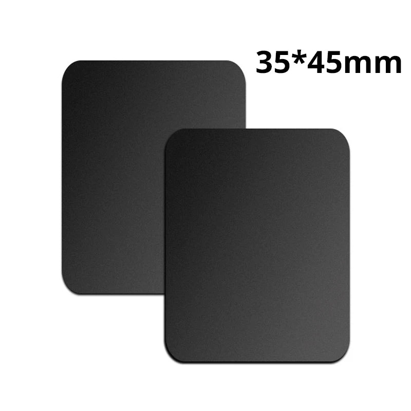 Magnetic Metal Plate for Car Phone Holder - Universal Adhesive Disk for Magnet Mounts