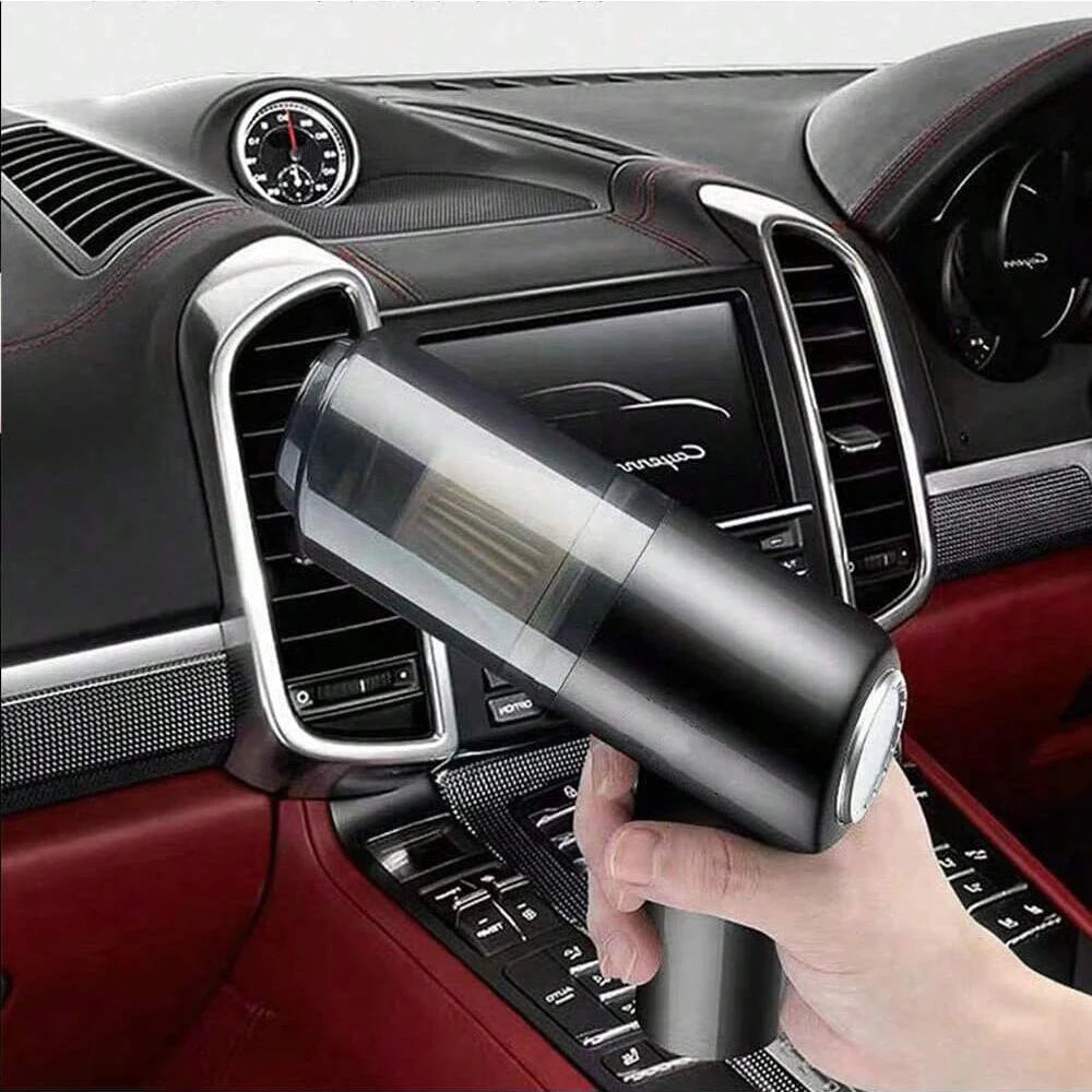 3-in-1 Handheld Vacuum Cleaner - USB Rechargeable Cordless Mini Vac