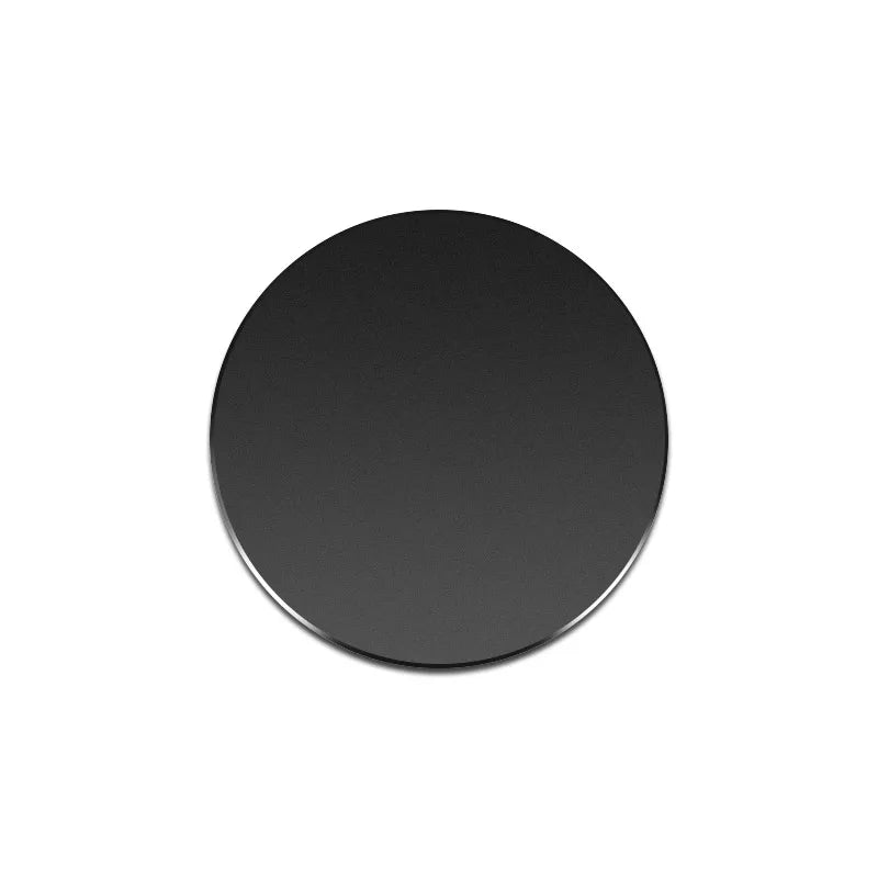 Magnetic Metal Plate for Car Phone Holder - Universal Adhesive Disk for Magnet Mounts