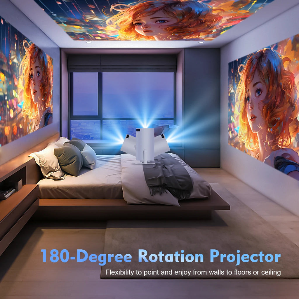 Magcubic HY300 Pro 4K Projector - Android 11, WiFi 6, 290 ANSI, Bluetooth 5.0