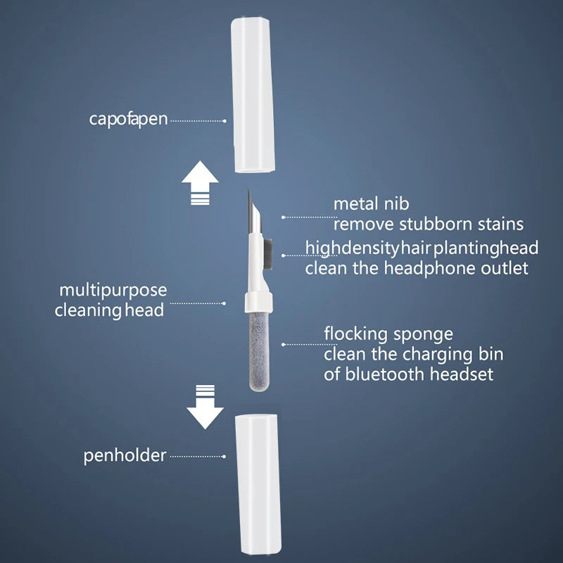 Earphone Cleaning Pen Kit - Compatible with AirPods Pro, Samsung & Xiaomi Earbuds