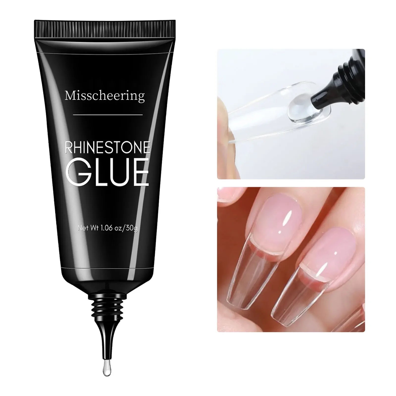 Nail Rhinestone Glue Gel - Super Strong 3D Nail Art Adhesive