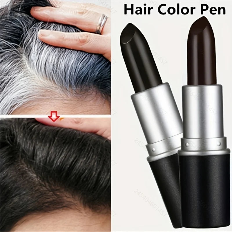 Temporary Hair Color Pen - Fast Dye to Cover White & Gray Hair