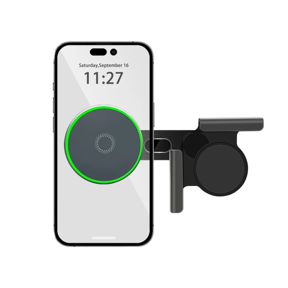 Tesla & BYD Magnetic Car Phone Mount - 15W MagSafe Wireless Charger