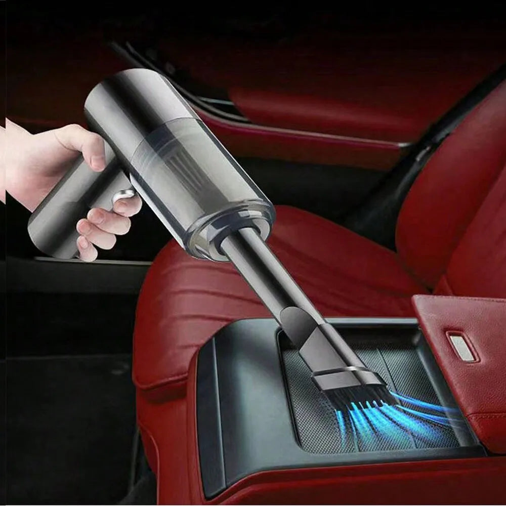 3-in-1 Handheld Vacuum Cleaner - USB Rechargeable Cordless Mini Vac