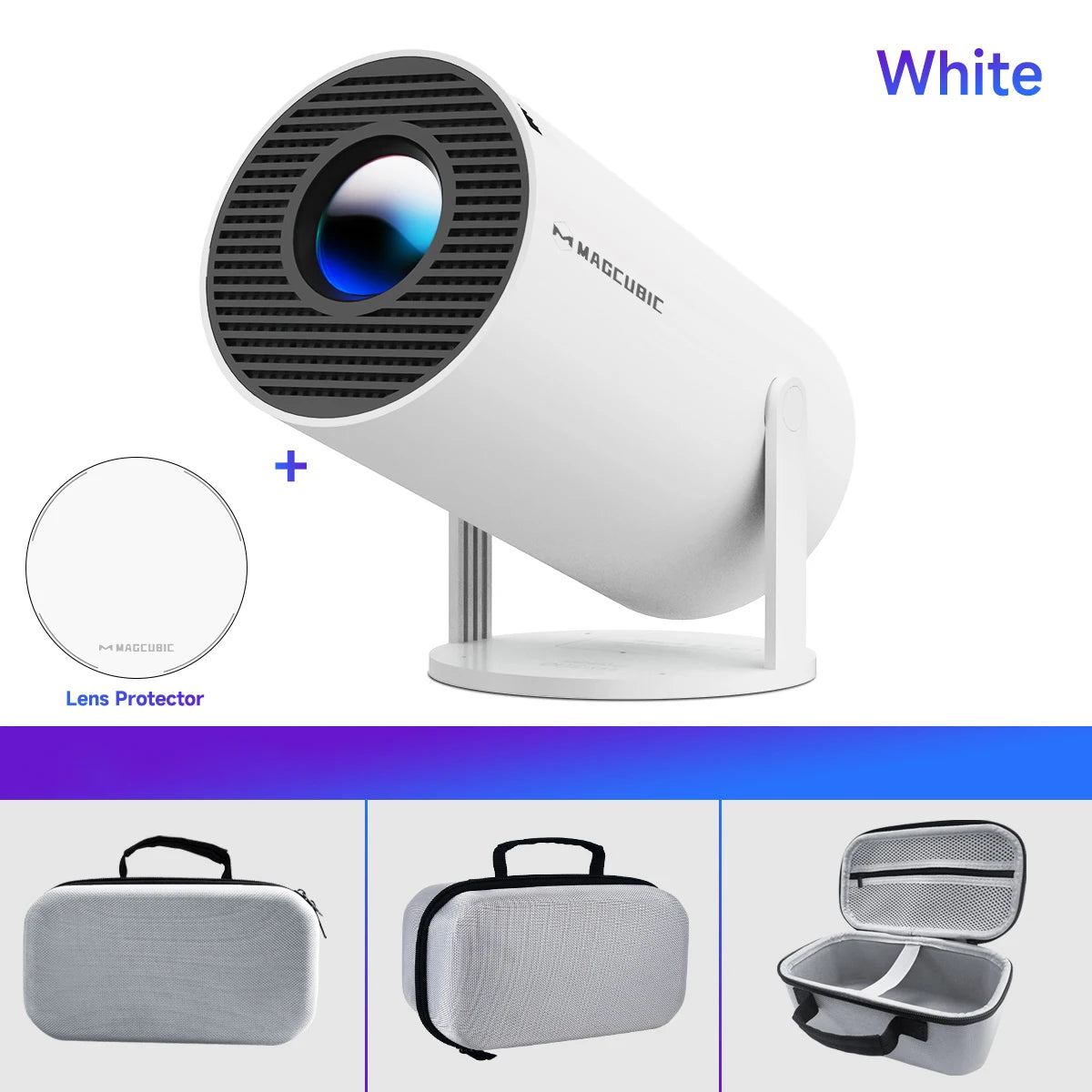 Magcubic HY300 Pro 4K Projector - Android 11, WiFi 6, 290 ANSI, Bluetooth 5.0