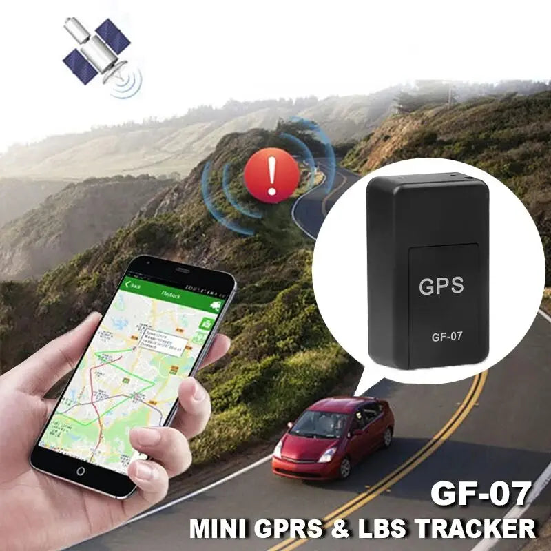GPS Tracker GF-07 - Mini Magnetic Anti-Theft Vehicle Tracking Device