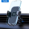 TOPK Gravity Car Phone Holder - Dashboard, Windshield & Air Vent Mount