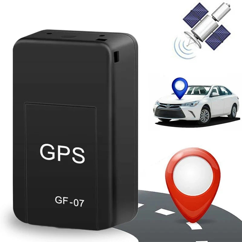 GPS Tracker GF-07 - Mini Magnetic Anti-Theft Vehicle Tracking Device