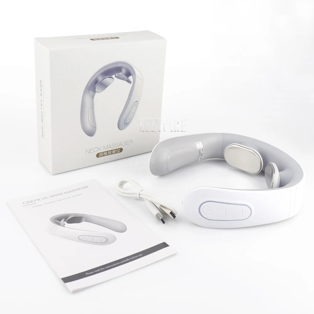 EMS Neck Massager - Smart Pulse Electric Pain Relief Device
