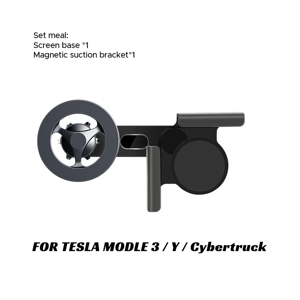 Tesla & BYD Magnetic Car Phone Mount - 15W MagSafe Wireless Charger