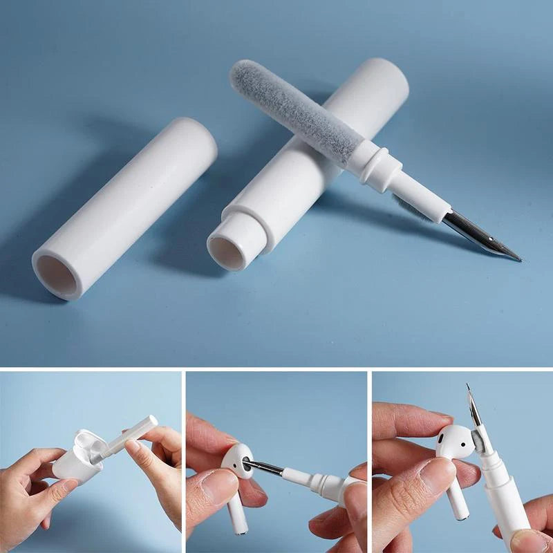 Earphone Cleaning Pen Kit - Compatible with AirPods Pro, Samsung & Xiaomi Earbuds