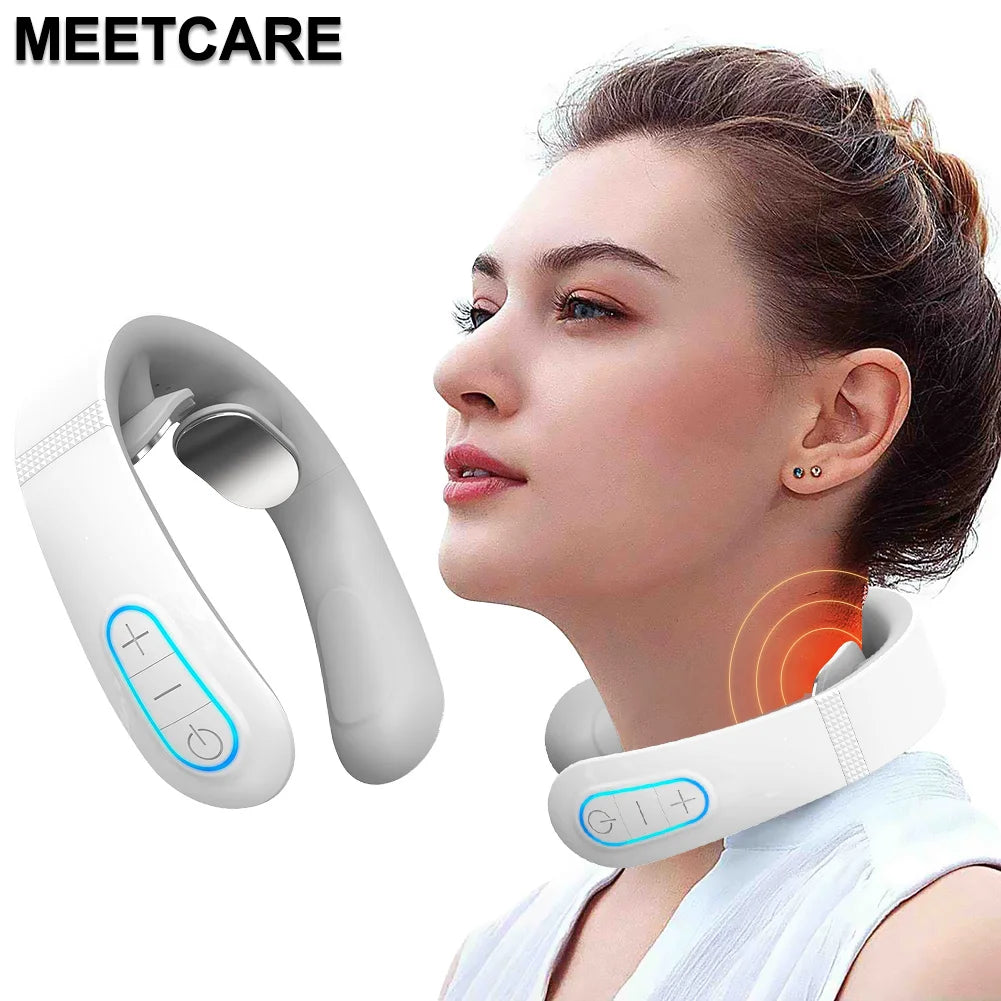 EMS Neck Massager - Smart Pulse Electric Pain Relief Device